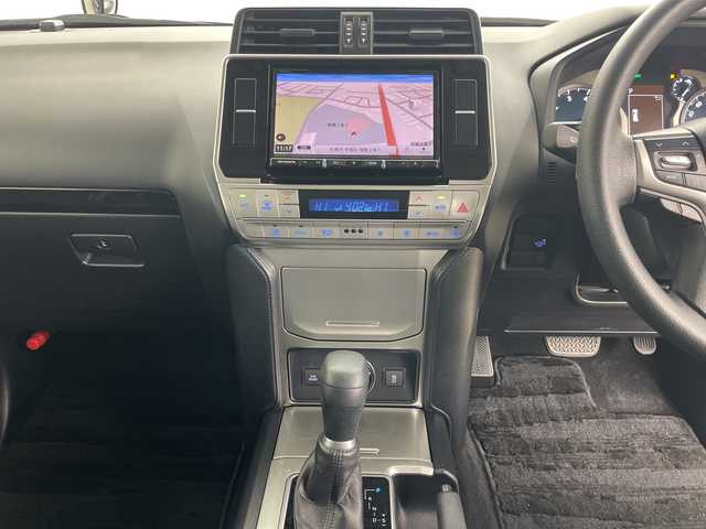 トヨタ ランドクルーザー プラド TX 道央・札幌 2021(令3)年 4.1万km ブラック ・4WD/・社外8インチナビ&TV&BT&CD&DVD/・バックカメラ/・トヨタセーフティセンス/・アダプティブクルーズコントロール/・ドアミラーヒーター/・ルーフレール/・社外前後ドライブレコーダー/・社外ETC/・LEDヘッドライト/・オートマチックハイビーム/・オートライト