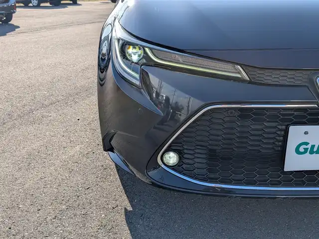 トヨタ カローラツーリング ハイブリッド ダブルバイビー 福井県 2020(令2)年 4.3万km スパークリングブラックパールクリスタルシャイン 純正9インチナビ/AM/FM/BT/USB/Miracast/バックカメラ/全車速追従機能付クルーズコントロール/コーナーセンサー/トヨタセーフティセンス/BSM/RCTA/RSA/１００V充電/ビルトインETC/シートヒーター/SOSボタン/ステアリングヒーター/純正フロアマット/オートホールド/純正17インチAW/LEDヘッドライト/Fフォグ/スマートキー