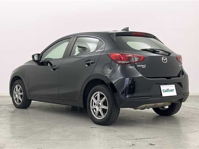 マツダ マツダ２ 15S 宮城県 2021(令3)年 2.2万km ジェットブラックマイカ 禁煙車/i-ACTIVSENSE/・衝突軽減ブレーキ/・レーンキープアシスト/・ブラインドスポットモニター/・パーキングセンサー/マツダコネクトナビ/・CD.DVD.SD.BT.AUX/フルセグTV/バックカメラ/ETC/ステアリングスイッチ/プッシュスタート/スマートキー2個/オートライト/HIDヘッドライト/アイドリングストップ/横滑り防止装置/社外15インチアルミホイール/社外フロアマット