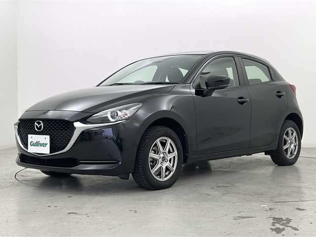 マツダ マツダ２ 15S 宮城県 2021(令3)年 2.2万km ジェットブラックマイカ 禁煙車/i-ACTIVSENSE/・衝突軽減ブレーキ/・レーンキープアシスト/・ブラインドスポットモニター/・パーキングセンサー/マツダコネクトナビ/・CD.DVD.SD.BT.AUX/フルセグTV/バックカメラ/ETC/ステアリングスイッチ/プッシュスタート/スマートキー2個/オートライト/HIDヘッドライト/アイドリングストップ/横滑り防止装置/社外15インチアルミホイール/社外フロアマット