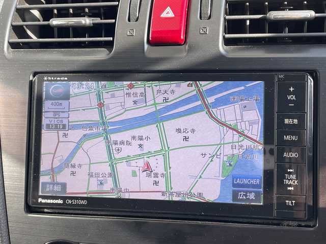 スバル インプレッサ スポーツ 1．6i－L 愛知県 2013(平25)年 3.7万km ディープシーブルーパール 純正ナビ/純正アルミホイール/フルセグ/CD DVD/Bluetooth/純正フロアマット/アイドリングストップ/リモコンキー