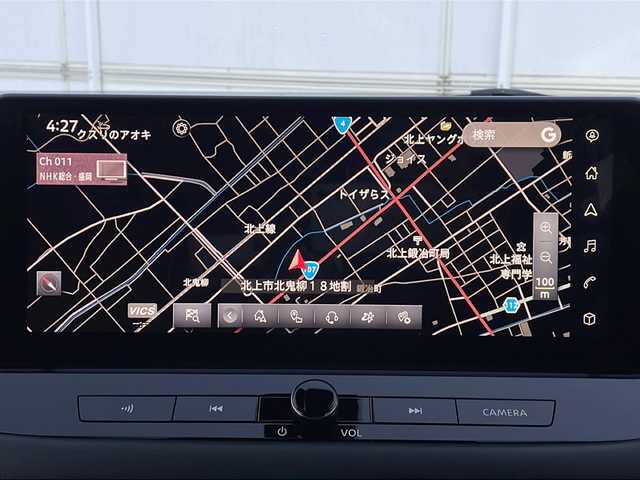 日産 エクストレイル G e－4ORCE 岩手県 2023(令5)年 1.9万km ブリリアントホワイトパール プロパイロット　プロパイロットパーキング　１２．３型日産コネクトナビ　デジタルミラー　全周囲Ｃ　フルセグ　スマートフォン連携　ルーフレール　パワーＲゲート　シートヒーター　純正１８ＡＷ　ＥＴＣ２．０