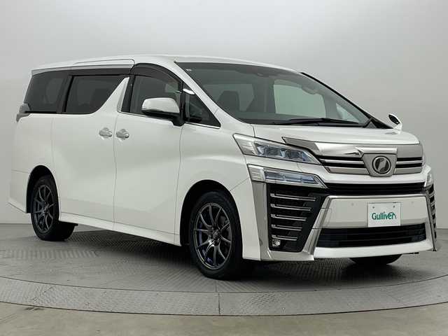トヨタ ヴェルファイア Z Aエディション 新潟県 2019(令1)年 5.7万km ホワイトパールクリスタルシャイン 4WD/トヨタセーフティセンス/フリップダウンモニター/AW付スタッドレス積込/純正10インチSDナビ/　CD/DVD/Bluetooth/フルセグTV/HDMI/バックカメラ/両側パワースライドドア/レーダークルーズコントロール/LEDオートライト/WedsSports18インチアルミホイール/レーントレーシングアラート/クリアランスソナー/ステアリングリモコン/ウィンカーミラー/スマートキー/ビルトインETC