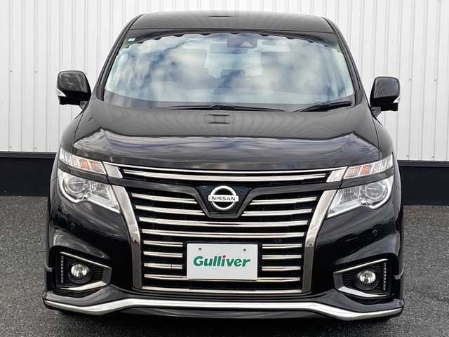 日産 エルグランド 250HWS S アーバンクロム 千葉県 2020(令2)年 3.5万km ファントムブラック 純正メーカーOPナビ/(フルセグTV/BT/CD/DVD/FM/AM)/全周囲カメラ/純正ドライブレコーダー/純正フリップダウンモニター/衝突被害軽減システム/車線逸脱警報/クルーズコントロール/ハーフレザーシート/両側パワースライドドア/横滑り防止装置/ビルトインETC/LEDヘッドライト/フォグランプ/オートライト/ウィンカーミラー/電動格納ミラー/純正18インチAW/シートリフター/プッシュスタート/スマートキー/フロアマット/スペアキー