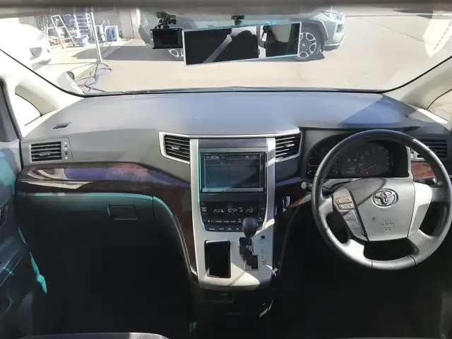 トヨタ ヴェルファイア 2．4Z 富山県 2012(平24)年 5.9万km ブラック ツインサンルーフ/フリップダウンモニター/純正ナビ/フルセグTV/バックカメラ/ドライブレコーダー/コーナーセンサー/両側パワースライドドア/ステアリングスイッチ/プッシュスタート/スマートキー/オートライト/ETC