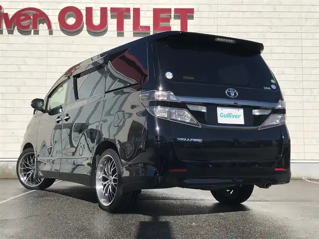 トヨタ ヴェルファイア 2．4Z 富山県 2012(平24)年 5.9万km ブラック ツインサンルーフ/フリップダウンモニター/純正ナビ/フルセグTV/バックカメラ/ドライブレコーダー/コーナーセンサー/両側パワースライドドア/ステアリングスイッチ/プッシュスタート/スマートキー/オートライト/ETC