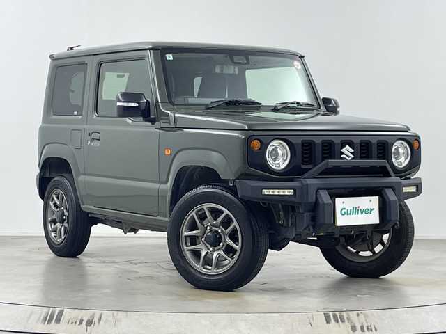 スズキ ジムニー XC 埼玉県 2022(令4)年 2.8万km ジャングルグリーン 純正ナビ/　(Bluetooth/DVD/CD/USB/iPod/SD)/フルセグテレビ/バックカメラ/ビルトインETC/ドライブレコーダー/デジタルインナーミラー/クルーズコントロール/衝突被害軽減ブレーキ/車線逸脱警報/運転席・助手席シートヒーター/ダウンヒルアシストコントロール/ヒーテッドドアミラー/プッシュスタート/社外フロアマット/純正16インチアルミホイール