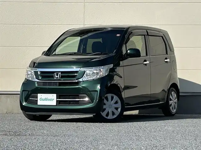 ホンダ Ｎ ＷＧＮ G Lパッケージ 茨城県 2016(平28)年 3.9万km ブリティッシュグリーンP 純正SDナビ/(フルセグTV/Bluetooth/CD/DVD)/バックカメラ/あんしんパッケージ/・シティブレーキアクティブシステム/・サイド/カーテンエアバック/・後席シートベルト締め忘れ警告灯/前方ドライブレコーダー/ETC/USB入力端子/プッシュスタート/スマートキー/純正フロアマット/オートライト/プライバシーガラス/プラズマクラスター付エアコン