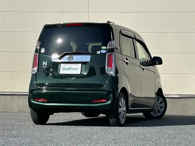 ホンダ Ｎ ＷＧＮ G Lパッケージ 茨城県 2016(平28)年 3.9万km ブリティッシュグリーンP 純正SDナビ/(フルセグTV/Bluetooth/CD/DVD)/バックカメラ/あんしんパッケージ/・シティブレーキアクティブシステム/・サイド/カーテンエアバック/・後席シートベルト締め忘れ警告灯/前方ドライブレコーダー/ETC/USB入力端子/プッシュスタート/スマートキー/純正フロアマット/オートライト/プライバシーガラス/プラズマクラスター付エアコン