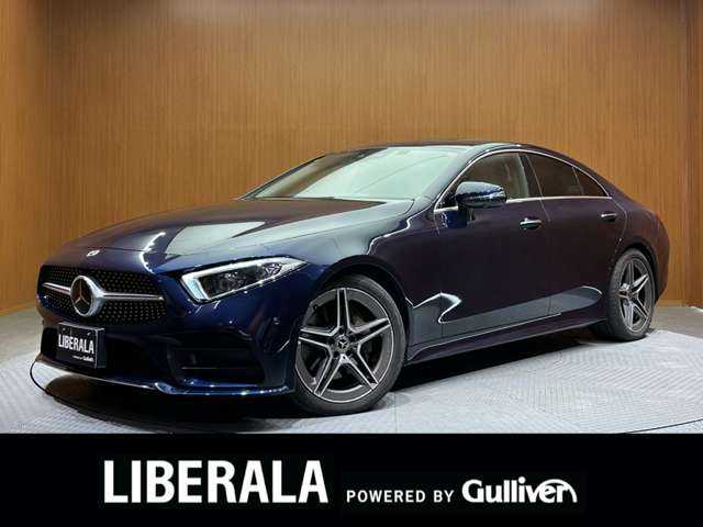 メルセデス・ベンツ ＣＬＳ２２０ｄ スポーツ エクスクルーシブPKG 千葉県 2018(平30)年 2.3万km カバンサイトブルー 白革　/ガラスＳＲ　/ＨＵＤ　/Ｂｕｒｍｅｓｔｅｒ　/ＡＣＣ　/ナビ　/ＴＶ　/３６０°　/ＣａｒＰｌａｙ　/Ｂｌｕｅｔｏｏｔｈ接続　/シートＨ　/ベンチレーション　/電動トランク　/オートハイビーム　/ＲＳＰ　/ドラレコ　/ＥＴＣ