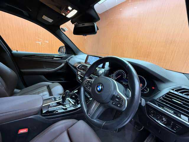 ＢＭＷ Ｘ３ xDrive20d Mスポーツ 千葉県 2019(令1)年 3.4万km ファイトニックブルー ハイラインパッケージ /ブラウンレザー /パワーシート /シートヒーター /インテリセーフ /純正ナビ /360°カメラ /ETC /前後ドラレコ/電動リアゲート/ACC/ワイヤレスチャージ /アダプティプLED /スタッドレスタイヤ4本