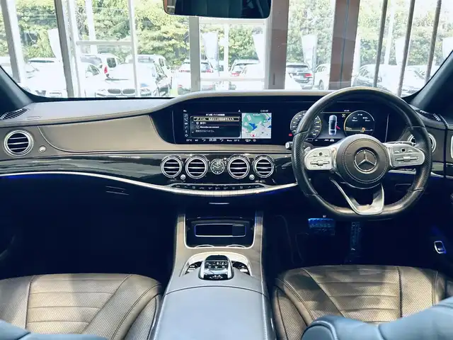 メルセデス・ベンツ Ｓ４００ｄ スポーツリミテッド 大阪府 2019(令1)年 4.9万km ダイヤモンドホワイト レザーエクスクルーシブP/レーダーセーフティP/ワンオーナー/サンルーフ/HUD/ACC/Burmeste/純正ナビ/TV/360度カメラ/applecarplay/純正20インチAW/LEDヘッドライト/アンビエントライト/電動リアゲート/ブラインドスポット/ワイヤレス充電/黒革/メモリ付きパワーシート/エアシートヒーター/ドアイージークローザー/パフュームアトマイザー