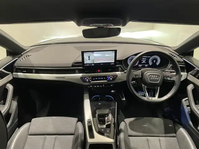 アウディ アウディ Ａ５ SB 40TDIクワトロ Sライン 愛知県 2022(令4)年 3.7万km 紺Ｍ Ｈ＆Ｒダウンサス　/バーチャルコクピット　/ハーフレザー　/シートヒーター　/ＭＭＩナビゲーション　/Ｂｌｕｅｔｏｏｔｈ　/３６０度カメラ　/ＡｐｐｌｅＣａｒＰｌａｙ/ＡｎｄｒｏｉｄＡｕｔｏ　/フルセグＴＶ　/ACC　/LKA　/BSM /ETC２．０/パワーバックドア/プッシュスタート/ウィンカーミラー/アイドリングストップ
