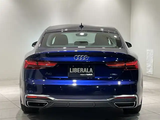 アウディ アウディ Ａ５ SB 40TDIクワトロ Sライン 愛知県 2022(令4)年 3.7万km 紺Ｍ Ｈ＆Ｒダウンサス　/バーチャルコクピット　/ハーフレザー　/シートヒーター　/ＭＭＩナビゲーション　/Ｂｌｕｅｔｏｏｔｈ　/３６０度カメラ　/ＡｐｐｌｅＣａｒＰｌａｙ/ＡｎｄｒｏｉｄＡｕｔｏ　/フルセグＴＶ　/ACC　/LKA　/BSM /ETC２．０/パワーバックドア/プッシュスタート/ウィンカーミラー/アイドリングストップ