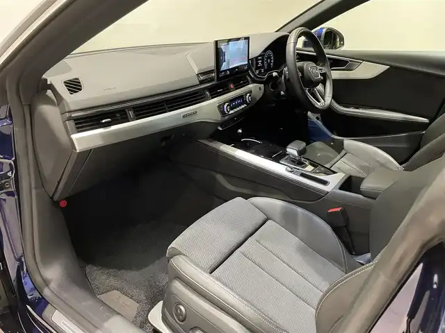 アウディ アウディ Ａ５ SB 40TDIクワトロ Sライン 愛知県 2022(令4)年 3.7万km 紺Ｍ Ｈ＆Ｒダウンサス　/バーチャルコクピット　/ハーフレザー　/シートヒーター　/ＭＭＩナビゲーション　/Ｂｌｕｅｔｏｏｔｈ　/３６０度カメラ　/ＡｐｐｌｅＣａｒＰｌａｙ/ＡｎｄｒｏｉｄＡｕｔｏ　/フルセグＴＶ　/ACC　/LKA　/BSM /ETC２．０/パワーバックドア/プッシュスタート/ウィンカーミラー/アイドリングストップ