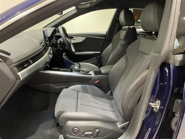 アウディ アウディ Ａ５ SB 40TDIクワトロ Sライン 愛知県 2022(令4)年 3.7万km 紺Ｍ Ｈ＆Ｒダウンサス　/バーチャルコクピット　/ハーフレザー　/シートヒーター　/ＭＭＩナビゲーション　/Ｂｌｕｅｔｏｏｔｈ　/３６０度カメラ　/ＡｐｐｌｅＣａｒＰｌａｙ/ＡｎｄｒｏｉｄＡｕｔｏ　/フルセグＴＶ　/ACC　/LKA　/BSM /ETC２．０/パワーバックドア/プッシュスタート/ウィンカーミラー/アイドリングストップ