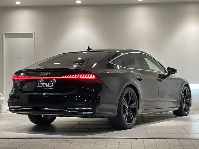 アウディ Ａ７ SB 55TFSIクワトロSライ 愛知県 2018(平30)年 5.1万km ミトスブラックメタリック ＢＡＮＧ＆ＯＬＦＳＥＮサウンド　/ＭＭＩナビゲーション　/Ｂｌｕｅｔｏｏｔｈ　/３６０度カメラ　/ＡｐｐｌｅＣａｒＰｌａｙ　/ＡｎｄｒｏｉｄＡｕｔｏ　/フルセグＴＶ　/ＡＣＣ　/ＬＫＡ　/ＢＳＭ　/バーチャルコクピット/マトリクスLEDヘッドライト/パワーバックドア/プッシュスタート/アイドリングストップ/ウィンカーミラー