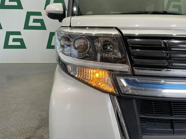 ダイハツ タント カスタムX トップED VS SAⅢ 鹿児島県 2019(平31)年 8.5万km パールホワイトⅢ ワンオーナー　/禁煙車　/純正ナビ(CD/DVD/フルセグTV/Bluetooth)　/全方位カメラ　/スマートアシスト3/両側パワースライドドア　/横滑り防止　/LEDヘッドライト/運転席シートヒーター　/ＥＴＣ　/ドライブレコーダー　/コーナーセンサー　/純正アルミホイール/オートライト/オートマチックハイビーム