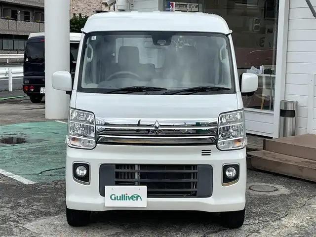 三菱 タウンボックス G 神奈川県 2018(平30)年 4.8万km パールホワイト 純正メモリナビ/　（CD・DVD・Bluetooth）/左側パワースライドドア/e-Assist/・衝突被害軽減ブレーキ/・リヤパーキングセンサー/キセノンライト/前方ドライブレコーダー/スマートキー/純正14インチAW/保証書/取扱説明書