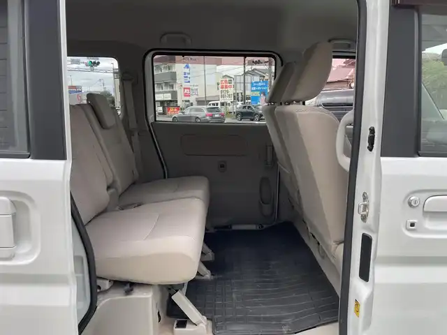 三菱 タウンボックス G 神奈川県 2018(平30)年 4.8万km パールホワイト 純正メモリナビ/　（CD・DVD・Bluetooth）/左側パワースライドドア/e-Assist/・衝突被害軽減ブレーキ/・リヤパーキングセンサー/キセノンライト/前方ドライブレコーダー/スマートキー/純正14インチAW/保証書/取扱説明書