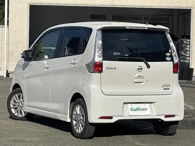 日産 デイズ HWS X Vセレ +SeftyⅡ 宮城県 2015(平27)年 3.6万km ホワイトパール 純正ＳＤナビ（ＳＤ、ＡＭ、ＦＭ、フルセグＴＶ、ＣＤ、ＢＴ）//バックカメラ//ＥＴＣ//純正ＡＷ//社外ＡＷ//スペアキー//スマートキー//横滑り防止機能//プリクラッシュセーフティ//プッシュスタート