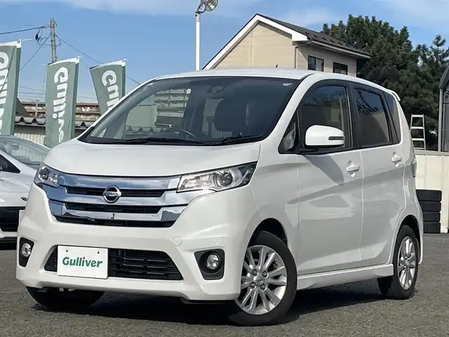 日産 デイズ HWS X Vセレ +SeftyⅡ 宮城県 2015(平27)年 3.6万km ホワイトパール 純正ＳＤナビ（ＳＤ、ＡＭ、ＦＭ、フルセグＴＶ、ＣＤ、ＢＴ）//バックカメラ//ＥＴＣ//純正ＡＷ//社外ＡＷ//スペアキー//スマートキー//横滑り防止機能//プリクラッシュセーフティ//プッシュスタート