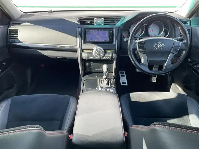 トヨタ マークＸ 350S G’s 山梨県 2015(平27)年 12.1万km ホワイトパールクリスタルシャイン 純正SDナビ/Bluetooth接続/フルセグTV/バックカメラ/ETC/純正１９インチアルミホイール/カーテンエアバック/ISOFIX/横滑り防止装置/取扱説明書