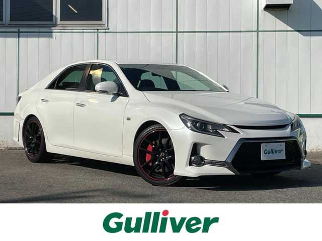 トヨタ マークＸ 350S G’s 山梨県 2015(平27)年 12.1万km ホワイトパールクリスタルシャイン 純正SDナビ/Bluetooth接続/フルセグTV/バックカメラ/ETC/純正１９インチアルミホイール/カーテンエアバック/ISOFIX/横滑り防止装置/取扱説明書