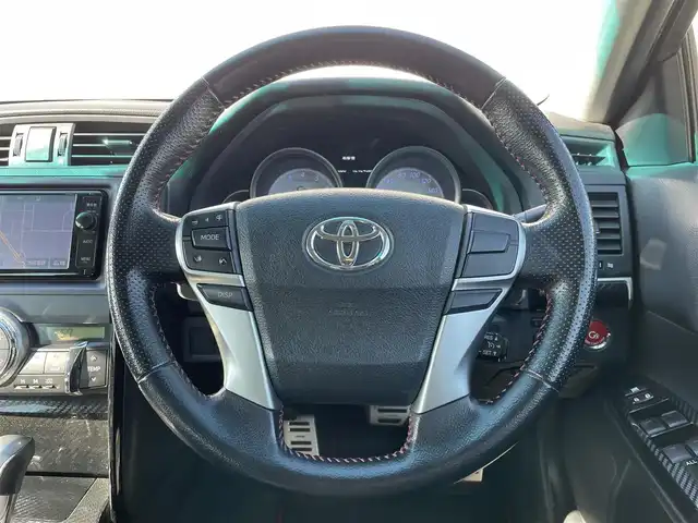 トヨタ マークＸ 350S G’s 山梨県 2015(平27)年 12.1万km ホワイトパールクリスタルシャイン 純正SDナビ/Bluetooth接続/フルセグTV/バックカメラ/ETC/純正１９インチアルミホイール/カーテンエアバック/ISOFIX/横滑り防止装置/取扱説明書