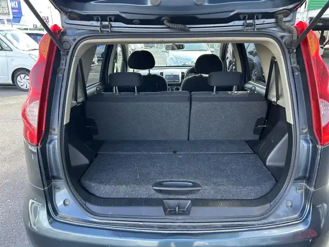 日産 ノート 15X SV 静岡県 2011(平23)年 13.3万km スチールブルー 社外ナビ/電動格納ミラー/ヘッドライトレベライザー/