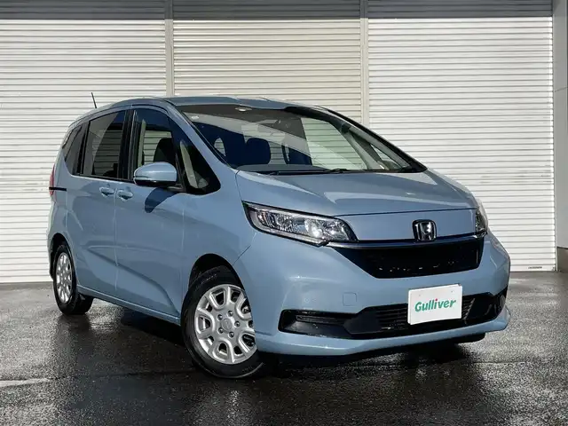 ホンダ フリード＋ G ホンダセンシング 福島県 2021(令3)年 6.5万km シーグラスブルーパール ワンオーナー/純正メモリーナビ/CD/DVD/SD/BT/USB/フルセグTV/モデューロ15インチAW/(純正ホイール＋冬タイヤ積込)/ホンダセンシング/レーダークルーズコントロール/両側パワースライドドア/アイドリングストップ/ステアリングリモコン/バックカメラ/オートライト/ドライブレコーダー/ビルトインETC/フロアマット/スペアキー