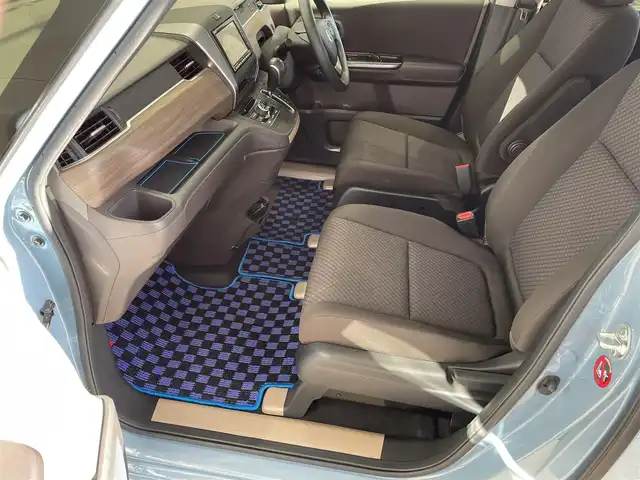 ホンダ フリード＋ G ホンダセンシング 福島県 2021(令3)年 6.5万km シーグラスブルーパール ワンオーナー/純正メモリーナビ/CD/DVD/SD/BT/USB/フルセグTV/モデューロ15インチAW/(純正ホイール＋冬タイヤ積込)/ホンダセンシング/レーダークルーズコントロール/両側パワースライドドア/アイドリングストップ/ステアリングリモコン/バックカメラ/オートライト/ドライブレコーダー/ビルトインETC/フロアマット/スペアキー