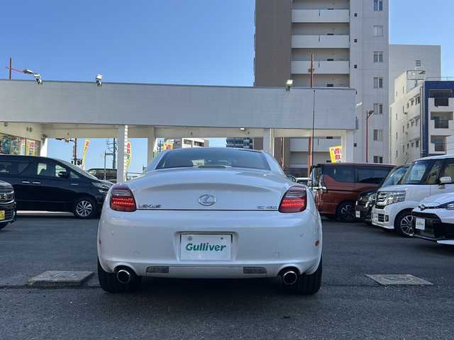 レクサス ＳＣ 430 宮崎県 2007(平19)年 15.2万km ホワイトパールクリスタルシャイン 純正ナビ マークレビンソン 前後ドラレコ ETC クルーズコントロール 赤レザーシート 前席シートヒーター 前席パワーシート ワンセグTV 社外のアルミホイール 前後コーナーセンサー 純正フロアマット オートライト
