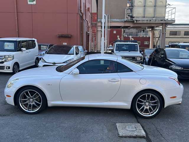 レクサス ＳＣ 430 宮崎県 2007(平19)年 15.2万km ホワイトパールクリスタルシャイン 純正ナビ マークレビンソン 前後ドラレコ ETC クルーズコントロール 赤レザーシート 前席シートヒーター 前席パワーシート ワンセグTV 社外のアルミホイール 前後コーナーセンサー 純正フロアマット オートライト