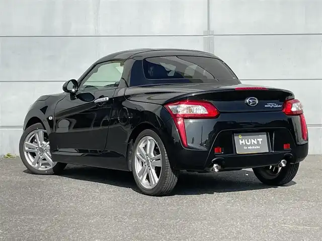 ダイハツ コペン ローブ 千葉県 2023(令5)年 1.1万km ブラックマイカメタリック 純正7インチナビ/Bluetooth/バックカメラ/フルセグTV/シートヒーター/LEDヘッドライト/フォグランプ/スマートキー/プッシュスタート/純正アルミ/純正フロアマット/MTモード付AT