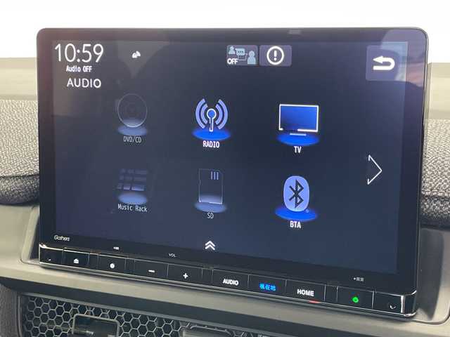 ホンダ ステップワゴン eHEV エアー EX 千葉県 2025(令7)年 0.1千km クリスタルブラックパール 11.4インチ純正ナビ/フルセグTV/レーダークルーズコントロール/レーンキープアシスト/ハンドルアシスト/オートハイビーム/クリアランスソナー/LEDヘッドライト/ETC/両側パワースライドドア