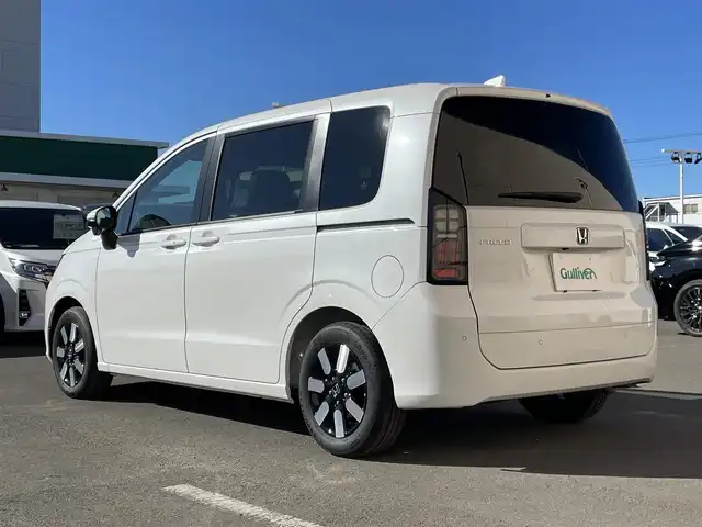 ホンダ フリード AIR EX 東京都 2025(令7)年 0.1千km プラチナホワイトパール 登録済み未使用車/純正9インチナビ/Bluetooth/USB/バックカメラ/TV/両側電動スライドドア/レーダークルーズコントロールシステム/シートヒーター/純正アルミホイール/ABS/横滑り防止装置/レーンアシスト/オートライト/純正LED/衝突被害軽減システム/BSM