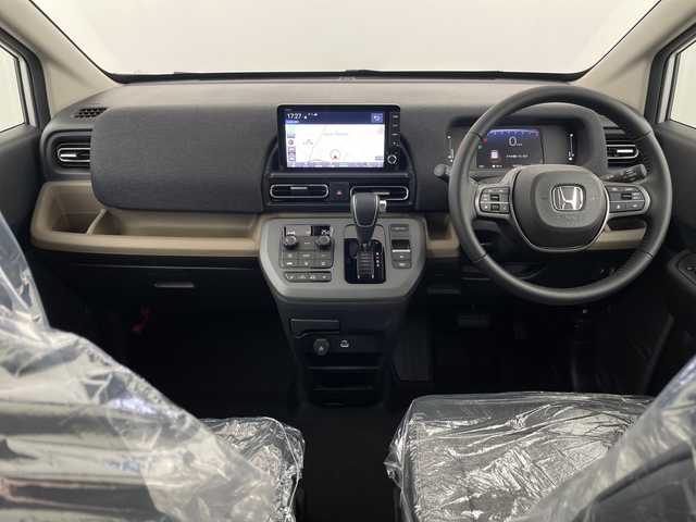 ホンダ フリード AIR EX 埼玉県 2025(令7)年 0.1千km プラチナホワイトパール 純正ナビ　/バックカメラ/BSM/シートヒーター/両側パワースライドドア　/コーナーセンサー　/衝突軽減ブレーキ　/レーンキープアシスト　/レーダークルーズコントロール　/横滑り防止措置　/ＥＣＯＮ