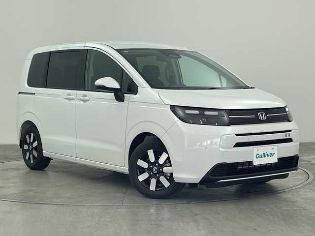 ホンダ フリード AIR EX 群馬県 2025(令7)年 0.1千km プラチナホワイトパール 登録済未使用車　純正９型ナビ　マルチビューカメラシステム　後退出庫サポート　ＢＳＭ　衝突被害軽減ブレーキ　レーンアシスト　アダプティブクルーズコントロール　オートマチックハイビーム　禁煙車