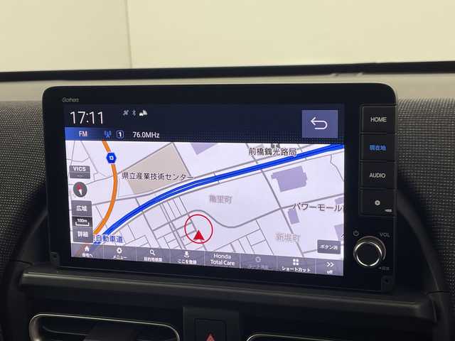 ホンダ フリード AIR EX 群馬県 2025(令7)年 0.1千km メテオロイドグレーメタリック 登録済未使用車　純正9型ナビ　全周囲カメラ　マルチビューカメラシステム　後退出庫サポート　アダプティブクルーズコントロール　両側電動スライドドア　シートヒーター　BSM　LED　衝突被害軽減ブレーキ　禁煙車