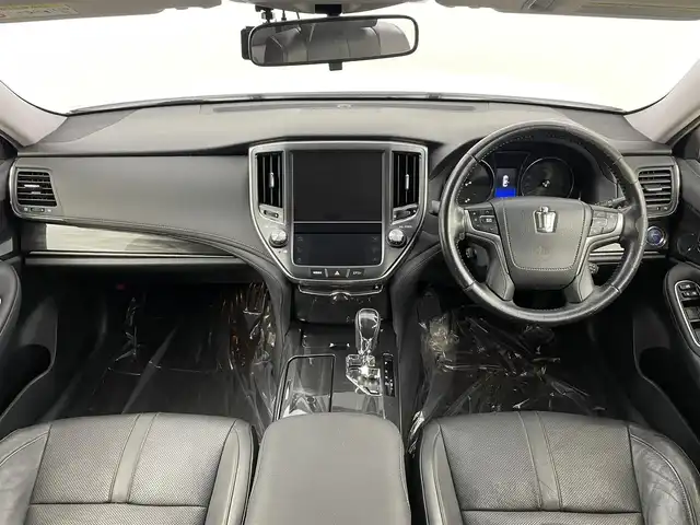 トヨタ クラウン ハイブリッド アスリートS 埼玉県 2013(平25)年 9.3万km ホワイトパールクリスタルシャイン 純正８型ナビ　温冷シート　Ｂカメラ　黒革　ＬＥＤヘッドライト　ビルトインＥＴＣ　前後ドライブレコーダー　パワーシート　クルーズコントロール　オートハイビーム　ＭＴモード付　フルセグ　ＢＴ　ＵＳＢ ミュージックサーバー　純正フロアマット　アイドリングストップ　スマートキー　プッシュスタート