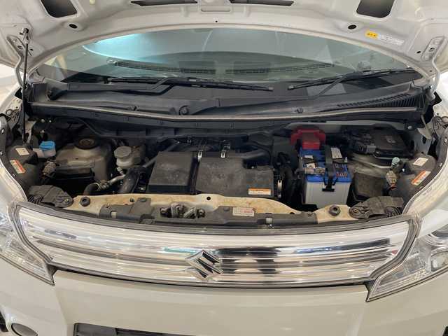 スズキ スペーシア カスタム GS 福井県 2014(平26)年 3.6万km パールホワイト カロッツェリア7インチメモリーナビ/フルセグTV/BT/DVD/CD/SD/ETC(ハローキティ)/オートライト/HIDヘッドライト/盗難防止装置/両側スライドドア/純正14インチアルミホイール/プッシュスタート/スマートキー/スペアキー/純正フロアマット/フォグランプ/純正ドアバイザー