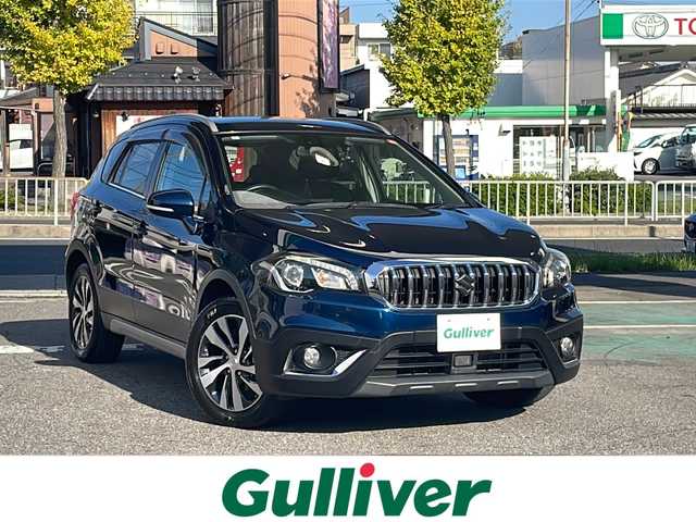 スズキ ＳＸ４ Ｓクロス 愛知県 2020(令2)年 3.9万km スフィアブルーパール /ワンオーナー//禁煙車//プッシュスタート//スマートキー×２//ETC//カロッツェリアディスプレイオーディオ(FH-8500DVS)//Bluetooth・CD・DVD・AM・FM//前後ドライブレコーダー//アダプティブクルーズコントロール//パドルシフト//ルーフレール//ウインカーミラー//LEDヘッドライト//オートライト・オートハイビーム//フォグランプ//横滑り防止機能//純正17インチアルミホイール//純正ドアバイザー//保証書・取扱説明書