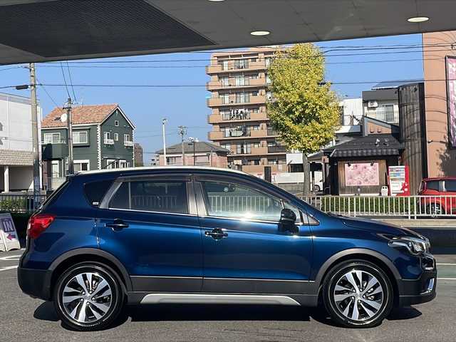 スズキ ＳＸ４ Ｓクロス 愛知県 2020(令2)年 3.9万km スフィアブルーパール /ワンオーナー//禁煙車//プッシュスタート//スマートキー×２//ETC//カロッツェリアディスプレイオーディオ(FH-8500DVS)//Bluetooth・CD・DVD・AM・FM//前後ドライブレコーダー//アダプティブクルーズコントロール//パドルシフト//ルーフレール//ウインカーミラー//LEDヘッドライト//オートライト・オートハイビーム//フォグランプ//横滑り防止機能//純正17インチアルミホイール//純正ドアバイザー//保証書・取扱説明書