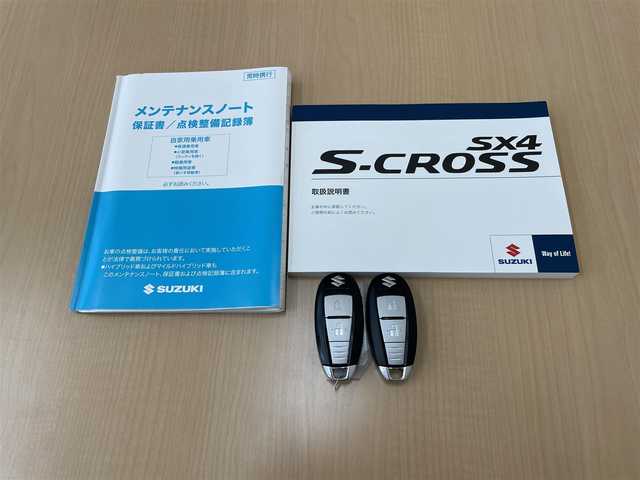 スズキ ＳＸ４ Ｓクロス 愛知県 2020(令2)年 3.9万km スフィアブルーパール /ワンオーナー//禁煙車//プッシュスタート//スマートキー×２//ETC//カロッツェリアディスプレイオーディオ(FH-8500DVS)//Bluetooth・CD・DVD・AM・FM//前後ドライブレコーダー//アダプティブクルーズコントロール//パドルシフト//ルーフレール//ウインカーミラー//LEDヘッドライト//オートライト・オートハイビーム//フォグランプ//横滑り防止機能//純正17インチアルミホイール//純正ドアバイザー//保証書・取扱説明書