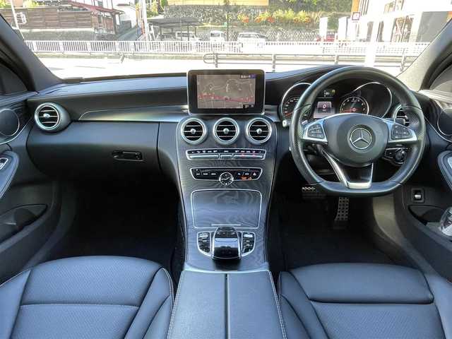 メルセデス・ベンツ Ｃ２００ アバンギャルド AMGライン 岐阜県 2014(平26)年 10.1万km オブシディアンブラック 純正ナビ/【Bluetooth．CD.DVD.TV】/レザーシート/パワーシート・シートメモリ付き/コーナーセンサー/シートヒーター/クルーズコントロール/バックカメラ/ドライブレコーダー/ETC/純正フロアマット/純正アルミホイール/ウィンカーミラー/電動格納ミラー/ドアバイザー/保証書/取扱説明書/スペアキー