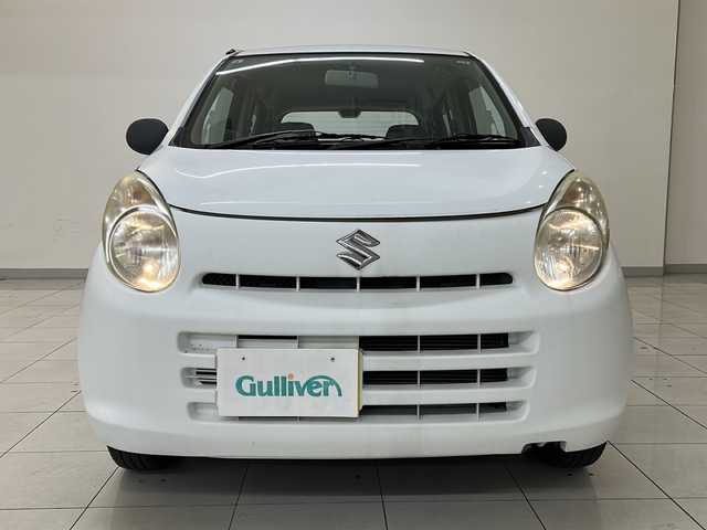 スズキ アルト VP 新潟県 2011(平23)年 10万km スペリアホワイト 純正スチールホイール/純正ラジオ/ヘッドランプレベライザー/社外マット/スペアキー