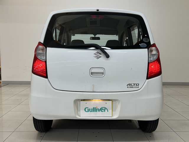 スズキ アルト VP 新潟県 2011(平23)年 10万km スペリアホワイト 純正スチールホイール/純正ラジオ/ヘッドランプレベライザー/社外マット/スペアキー