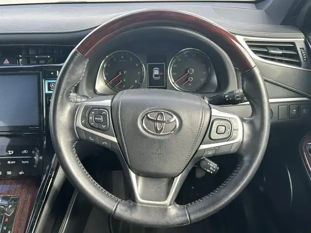 トヨタ ハリアー プレミアム 長崎県 2015(平27)年 11.5万km スパークリングブラックパールクリスタルシャイン ALPINE9インチナビ/CD/DVD/BT/フルセグTV/バックカメラ/本革シート/前席パワーシート/D席メモリーシート/前席シートヒーター/パワーバックドア/レーンキープアシスト/クルーズコントロール/モデリスタエアロ/オートマチックハイビーム/ビルトインETC