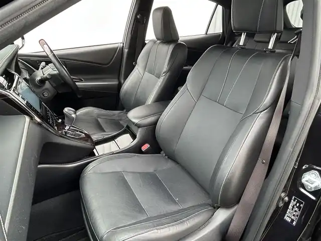 トヨタ ハリアー プレミアム 長崎県 2015(平27)年 11.5万km スパークリングブラックパールクリスタルシャイン ALPINE9インチナビ/CD/DVD/BT/フルセグTV/バックカメラ/本革シート/前席パワーシート/D席メモリーシート/前席シートヒーター/パワーバックドア/レーンキープアシスト/クルーズコントロール/モデリスタエアロ/オートマチックハイビーム/ビルトインETC